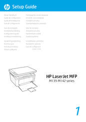 HP LaserJet MFP M142 Serie Guía De Configuración