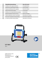 Gude 58417 Traducción Del Manual Original