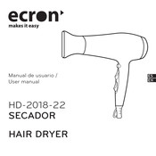 ECRON HD-2018-22 Manual De Usuario