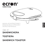 ECRON SW-81 Manual De Instrucciones