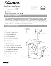 Midwest Feline Nuvo 138E-BK Instrucciones De Armado