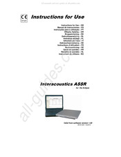 Interacoustics ASSR Instrucciones De Uso