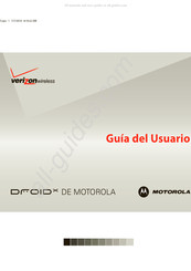 Motorola DROID X Guia Del Usuario