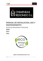 CHIMENEAS REDONDO DEVA Manual De Instalación, Uso Y Mantenimiento