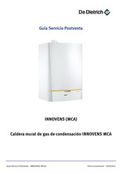 De Dietrich Innovens MCA 25 BIC Instrucciones De Servicio