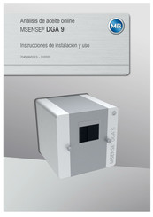 MR MSENSE DGA 9 Instrucciones De Instalacion Y Uso