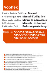 Voohek SC-505C Manual De Instrucciones