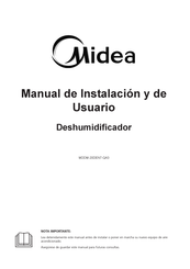 Midea MDDM-20DEN7-QA3 Manual De Instalación Y De Usuario