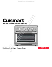 Cuisinart TOA-60 Manual De Instrucciones Y Libro De Recetas