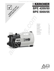 Kärcher BPE 5000/55 Manual De Instrucciones