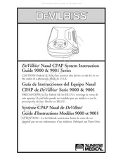 DeVilbiss CPAP Nasal 9001 Guía De Instrucciones