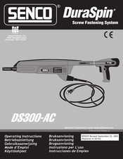 Senco DuraSpin DS300-AC Instrucciones De Empleo