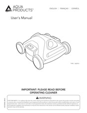 Aqua Products SSDP37 Serie Manual Del Usuario