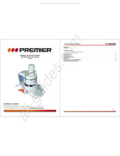 Premier ED-3061 Manual De Instrucciones