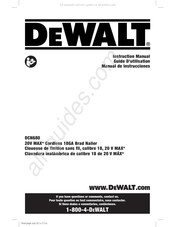 DeWalt DCN680 Manual De Instrucciones