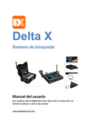 Delta X 2000/6 Real-Time Manual Del Usuario