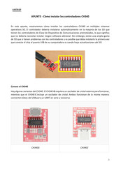 WCH CH340 G Instrucciones