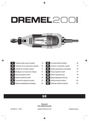 Dremel 200 Serie Traducción De Las Instrucciones Originales