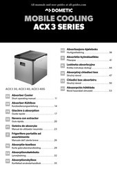 Dometic ACX Serie Guía Rápida