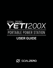 Goalzero yeti200x Guia Del Usuario