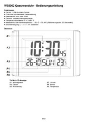 TechLine WS8002 Manual De Instrucciones