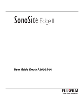 Fujifilm SonoSite Edge II Guia Del Usuario