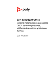 Poly Savi 8210 Guia Del Usuario