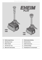 EHEIM PLAY 1000 Manual De Instrucciones