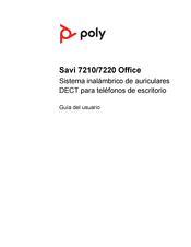 Poly Savi 7220 Office Guia Del Usuario