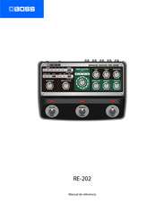 Boss SPACE ECHO RE-202 Manual De Referencia