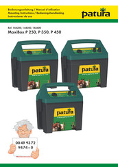 patura MaxiBox P 350 Instrucciones De Uso