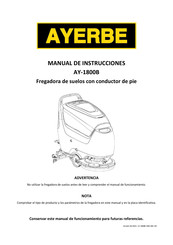 ayerbe AY-1800B Manual De Instrucciones