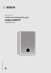 Bosch Condens 5300i WT Instrucciones De Uso