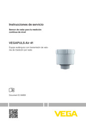 Vega VEGAPULS Air 41 Instrucciones De Servicio