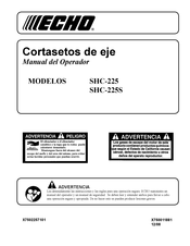 Echo SHC-225 Manual Del Operador