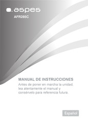 Aspes AFR285C Manual De Instrucciones