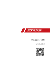 HIKVISION DS-D5B65RB/A Guia De Inicio Rapido