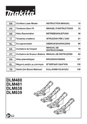 Makita DLM539 Manual De Instrucciones