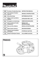 Makita PB002GZ Manual De Instrucciones