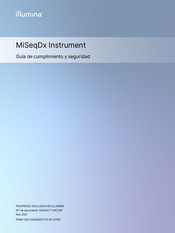 Illumina MiSeqDx Instrument Manual Del Usuario