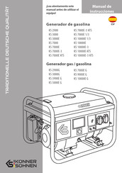 Könner & Söhnen KS 2900G Manual De Instrucciones