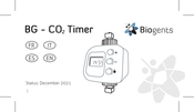 Biogents BG-CO2 Timer Manual Del Usuario