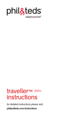 Phil&Teds traveller 2021+ Manual Del Usuario