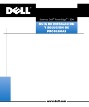 Dell PowerEdge 1300 Guía De Instalación Y Solución De Problemas