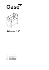 Oase Skimmer 250 Instrucciones De Uso