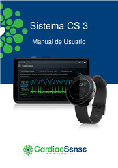 CardiacSense CS 3 Manual De Usuario