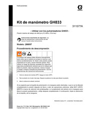 Graco GH833 Instrucciones