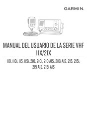 Garmin VHF 215i Manual Del Usuario