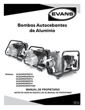 Evans AC6AMG1600TH Manual Del Propietário