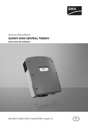 SMA Sunny Mini Central 7000HV Instrucciones De Instalación